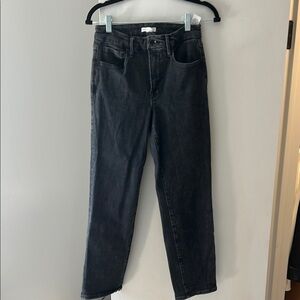 Good American Black Ankle & Cropped Jeans